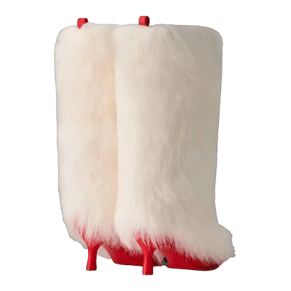 UGG Heel AMBUSH White Red (W) Back