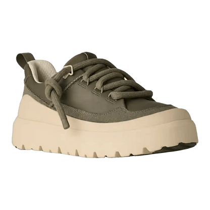 UGG Heritage Utility Sneaker Moss Green Buffed Side
