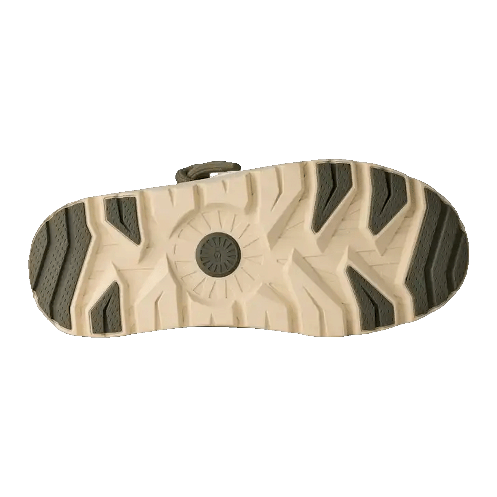 UGG Heritage Utility Sneaker Moss Green Buffed Sohle