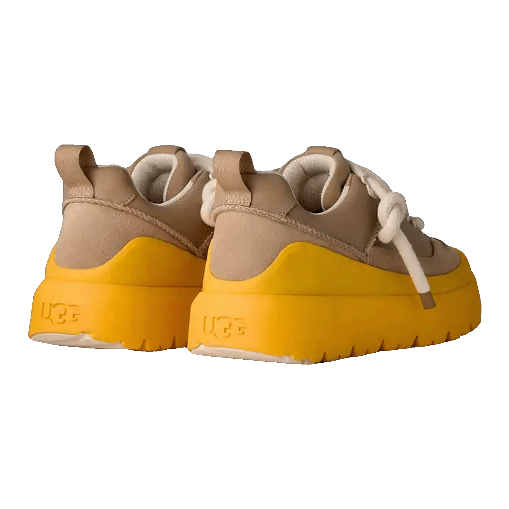 UGG Heritage Utility Sneaker Mustard Seed Summer Wheat Back
