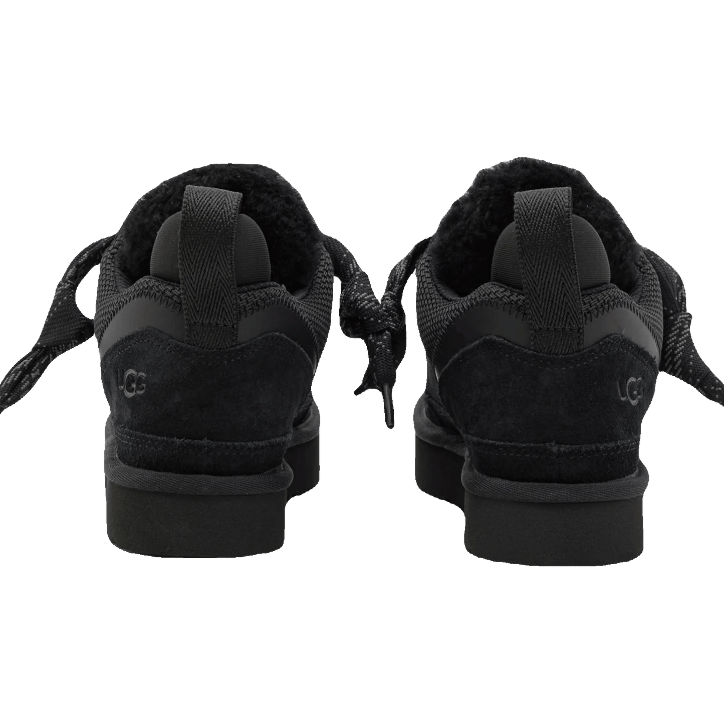 UGG Lowmel Black (Kids) Back