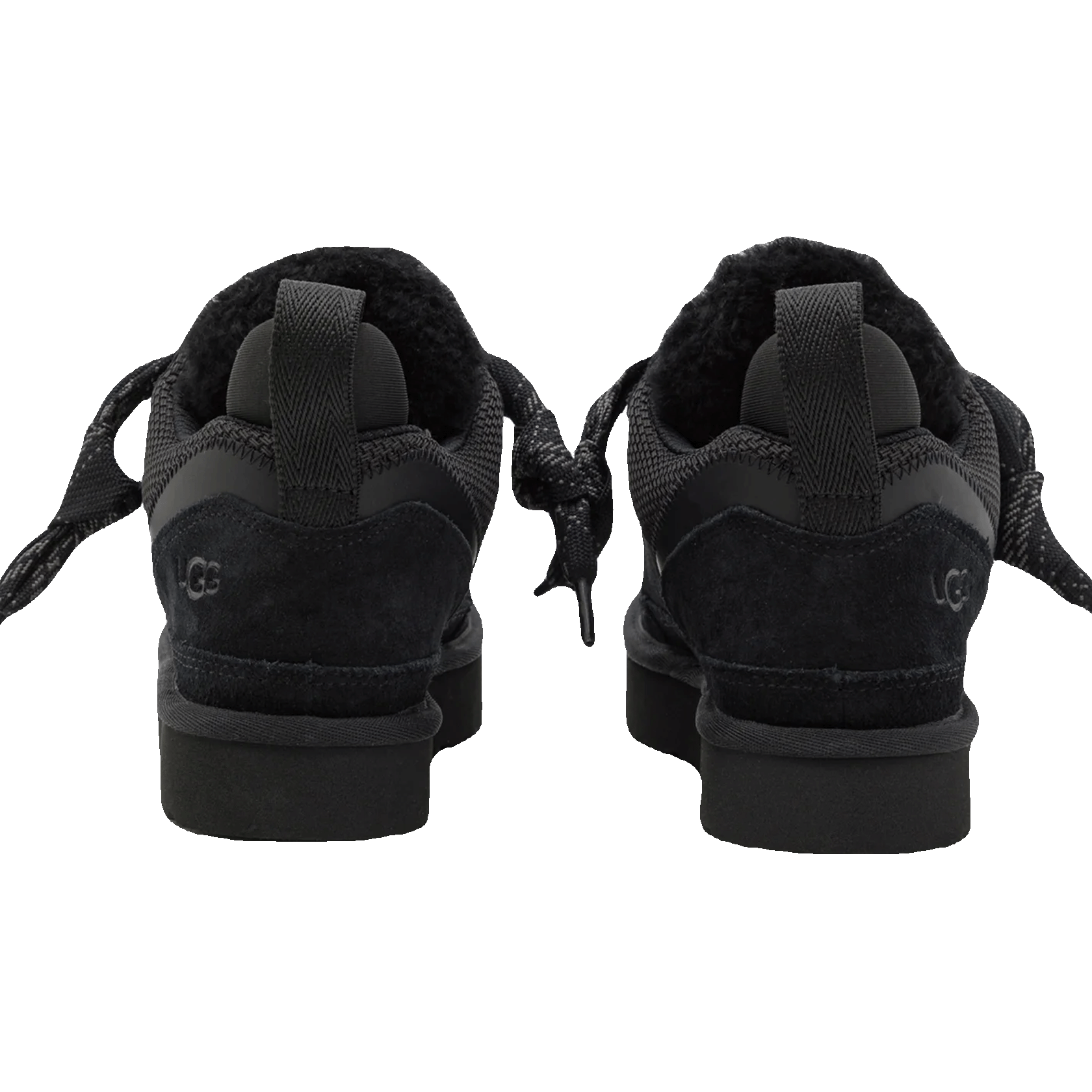 UGG Lowmel Black (Kids) Back