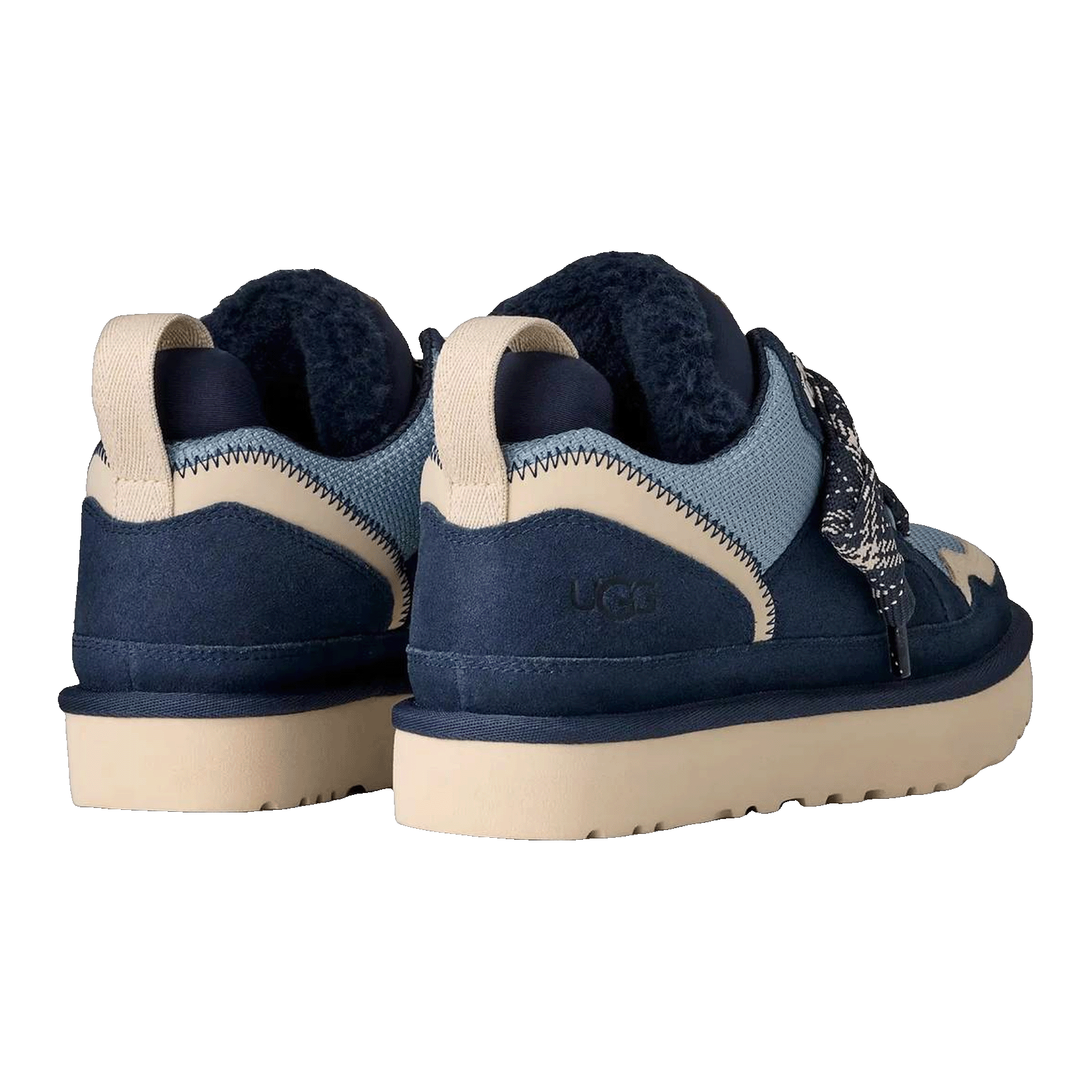 UGG Lowmel Dark Indigo Sea Salt (W) Back