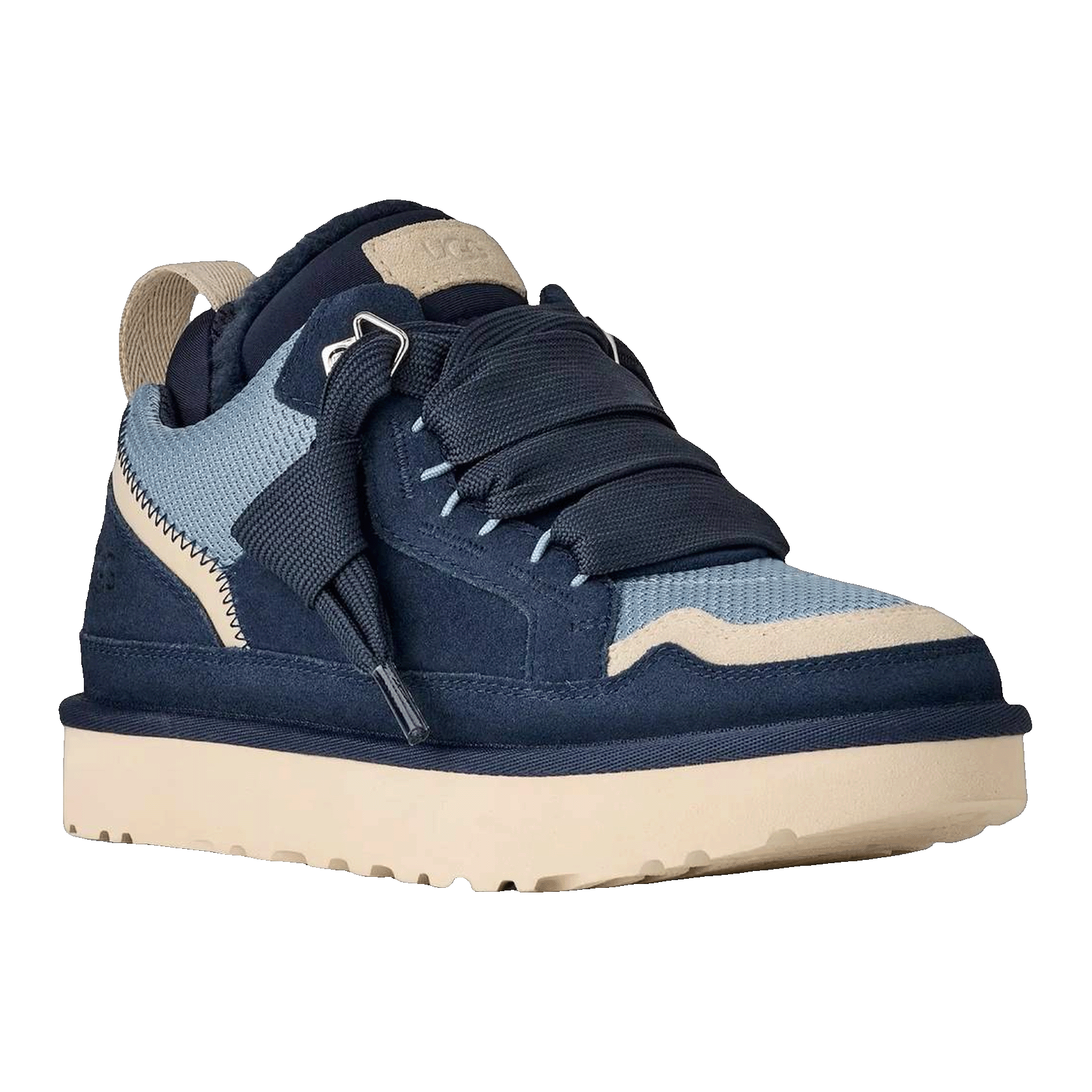 UGG Lowmel Dark Indigo Sea Salt (W) Side