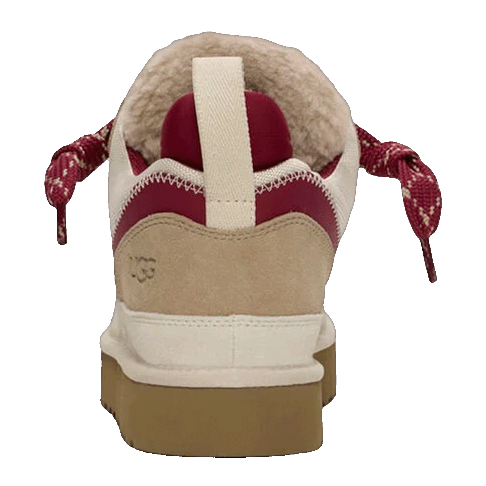 UGG Lowmel Driftwood Biking Red Back