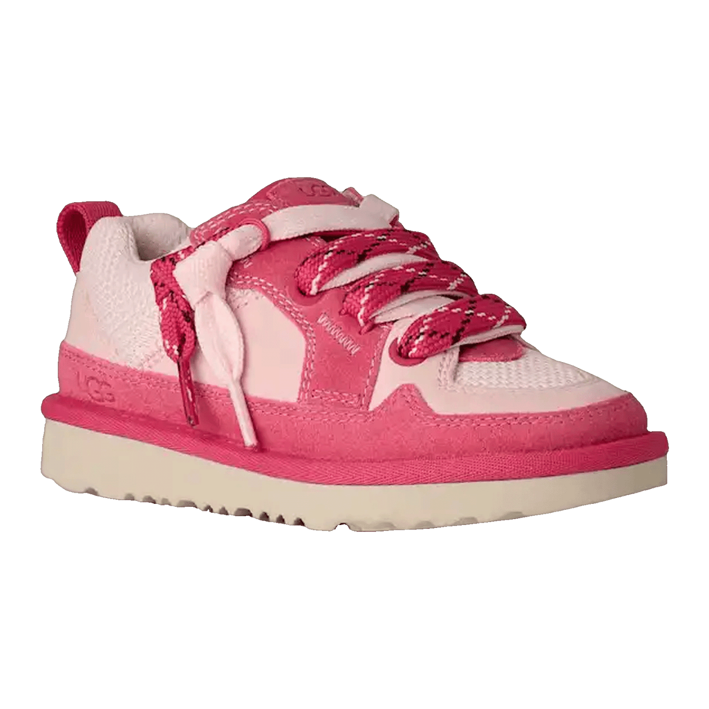 UGG Lowmel Lo Pink Bloom Multi (Kids) Side