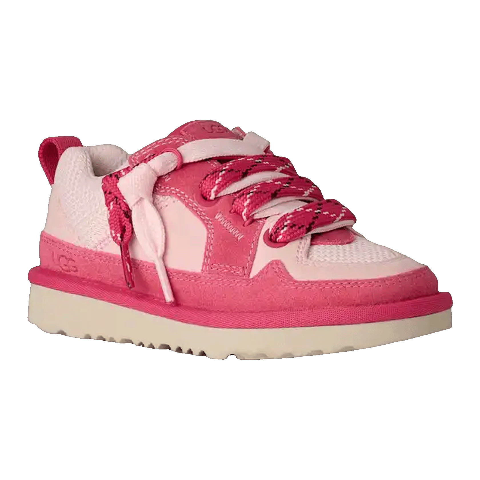 UGG Lowmel Lo Pink Bloom Multi (Kids) Side