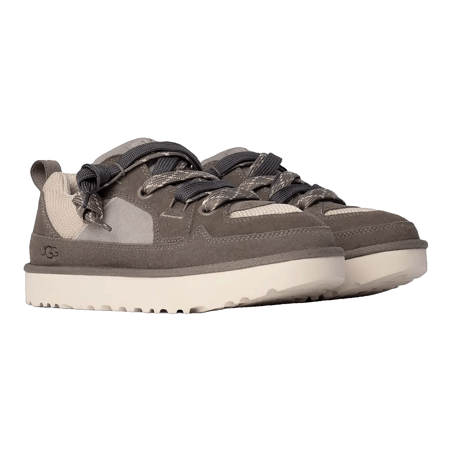 UGG Lowmel Lo Smoke Plume Brown Side