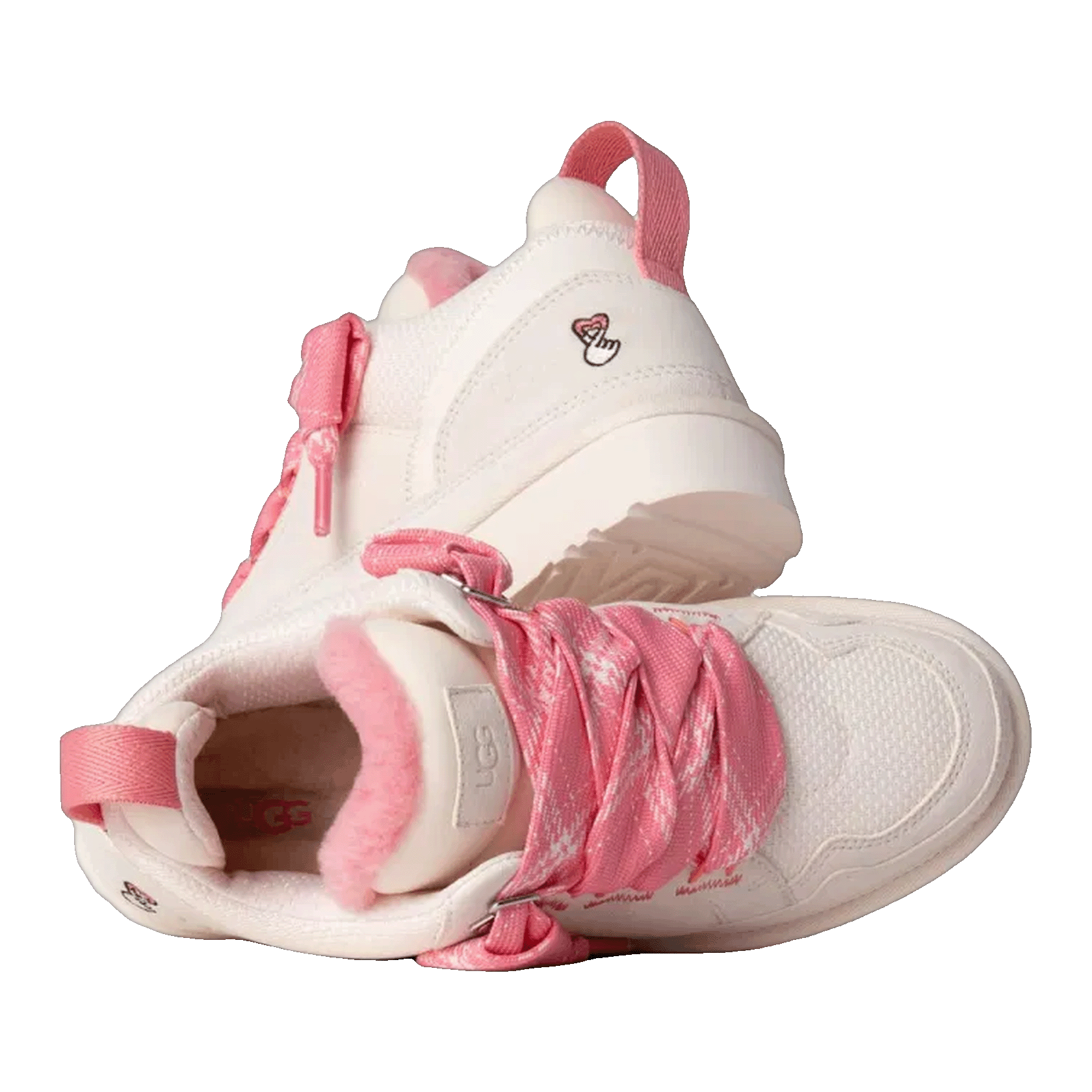 UGG Lowmel Love '25 Jasmine Tropical Pink (W) Oben