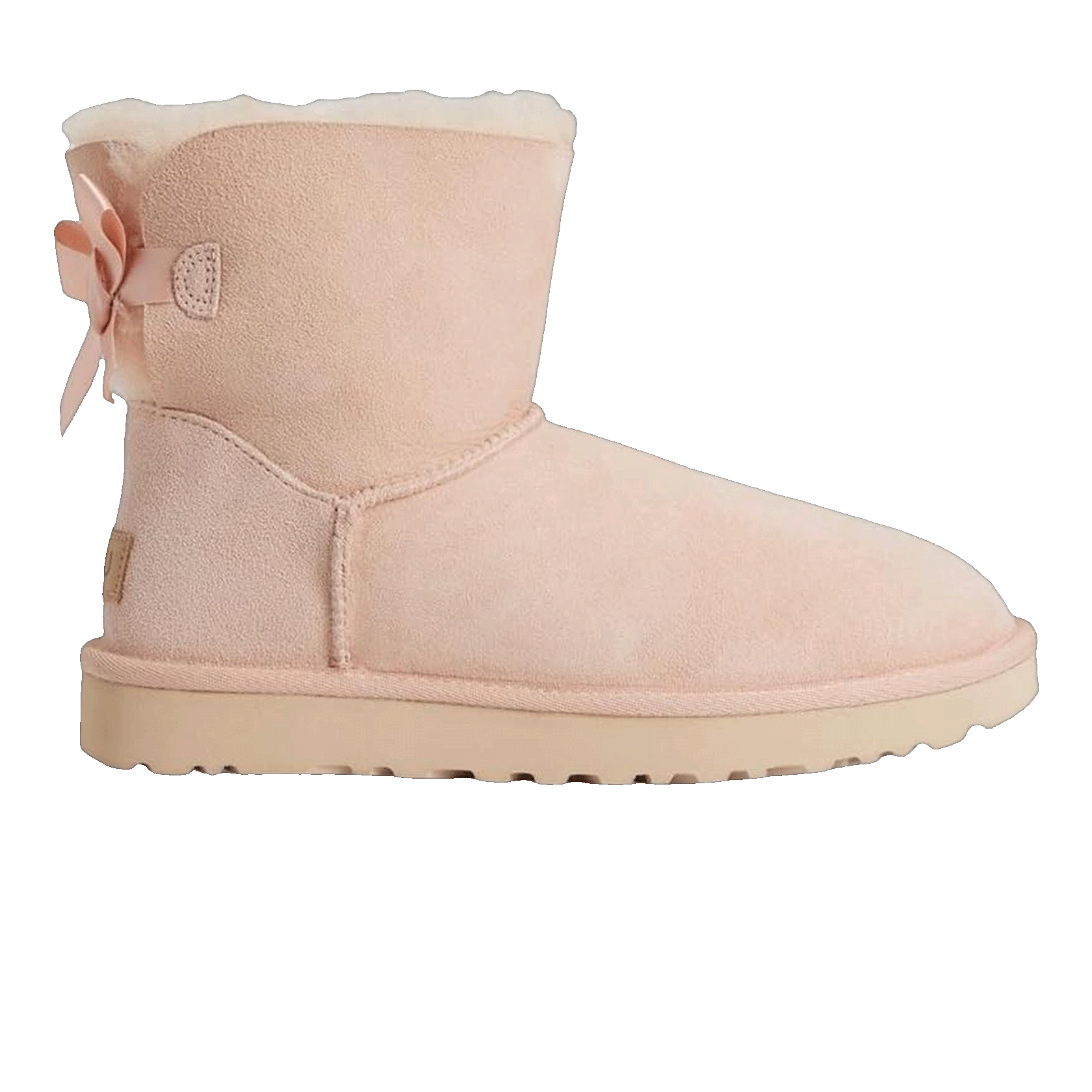 UGG Mini Bailey Bow II Beige Blush (W)