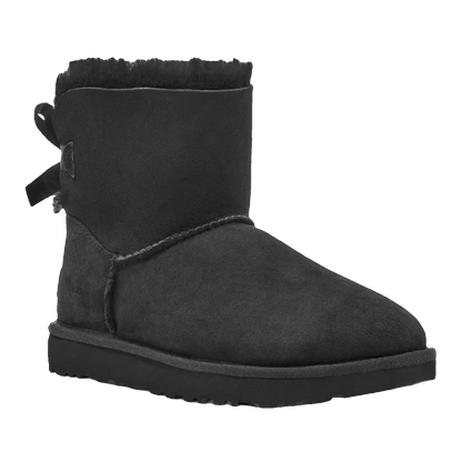 UGG Mini Bailey Bow II Black (W) Side