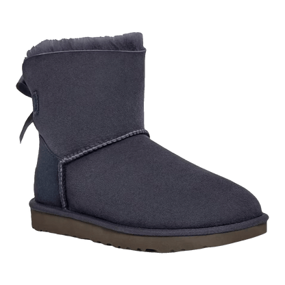UGG Mini Bailey Bow II Boot Eve Blue (W) Side