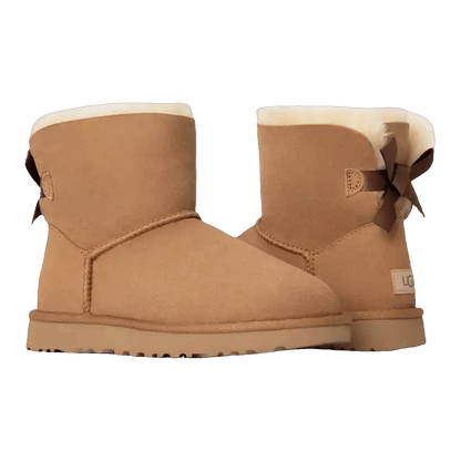UGG Mini Bailey Bow II Chestnut (W) Back