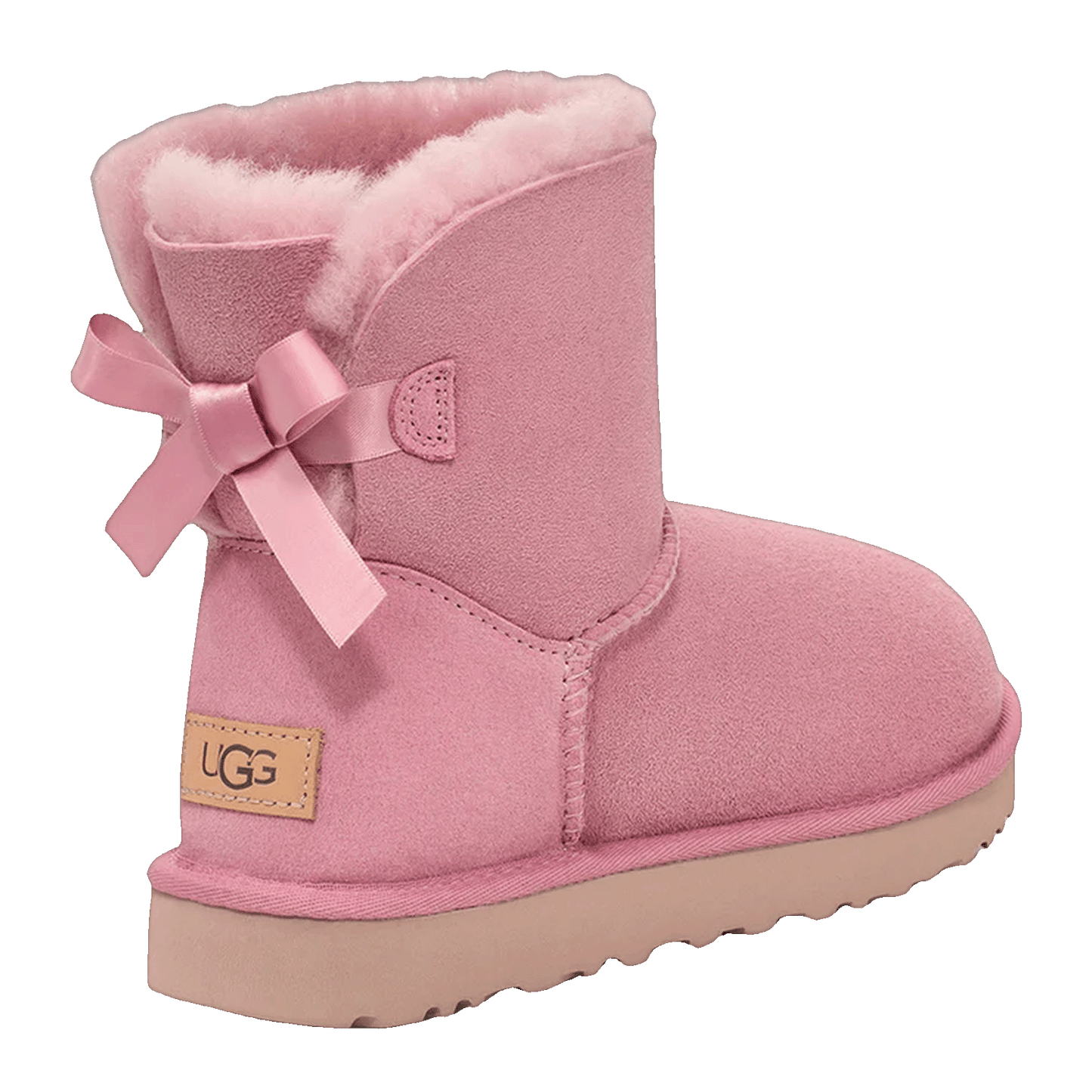 UGG Mini Bailey Bow II Dusty Orchid (W) Back