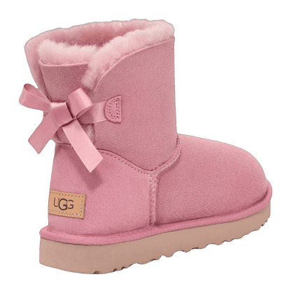UGG Mini Bailey Bow II Dusty Orchid (W) Back