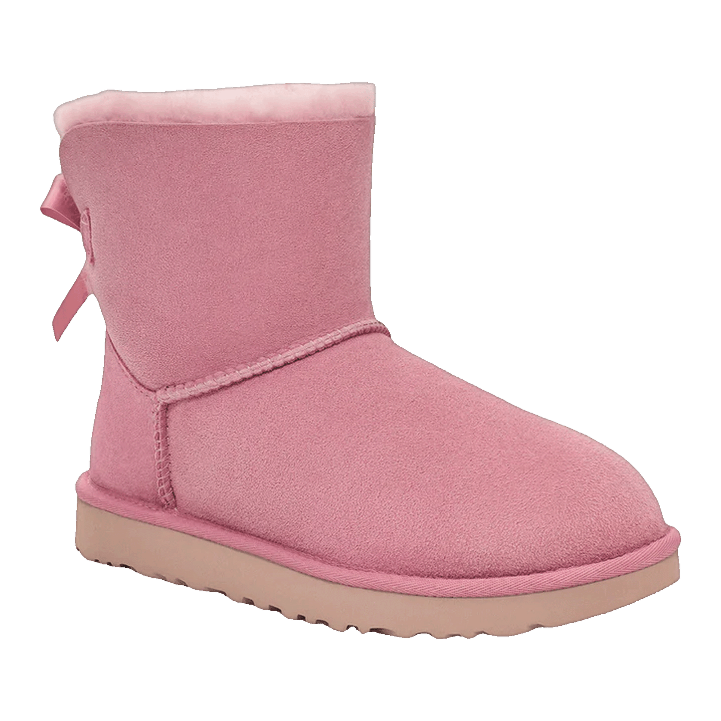UGG Mini Bailey Bow II Dusty Orchid (W) Side