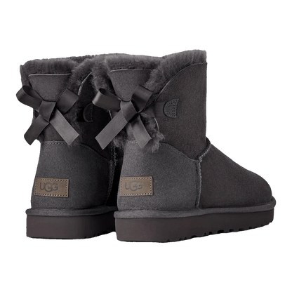 UGG Mini Bailey Bow II Obsidian (W) Back