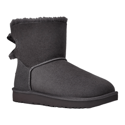 UGG Mini Bailey Bow II Obsidian (W) Side