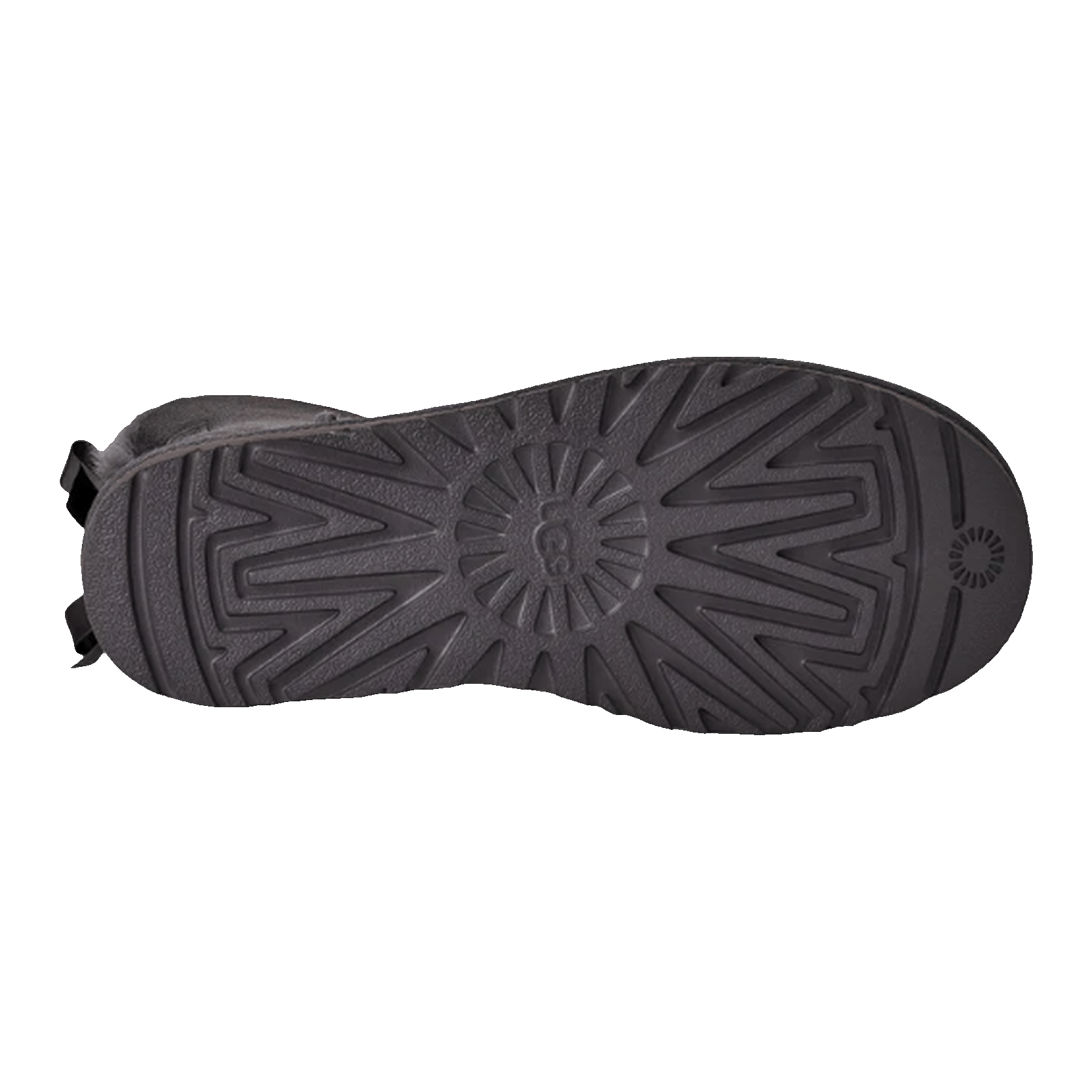 UGG Mini Bailey Bow II Obsidian (W) Sohle