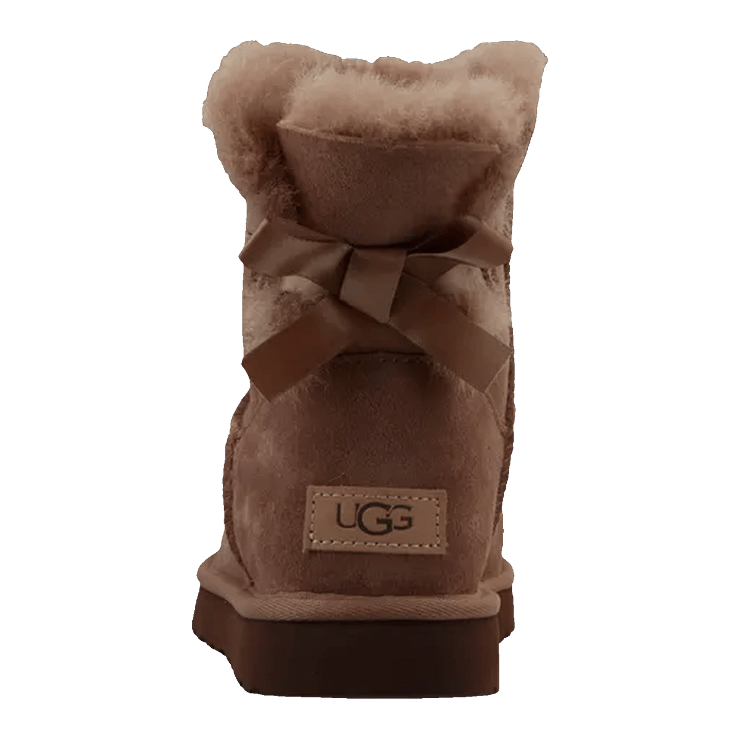 UGG Mini Bailey Bow II Rocky Oak (W) Back