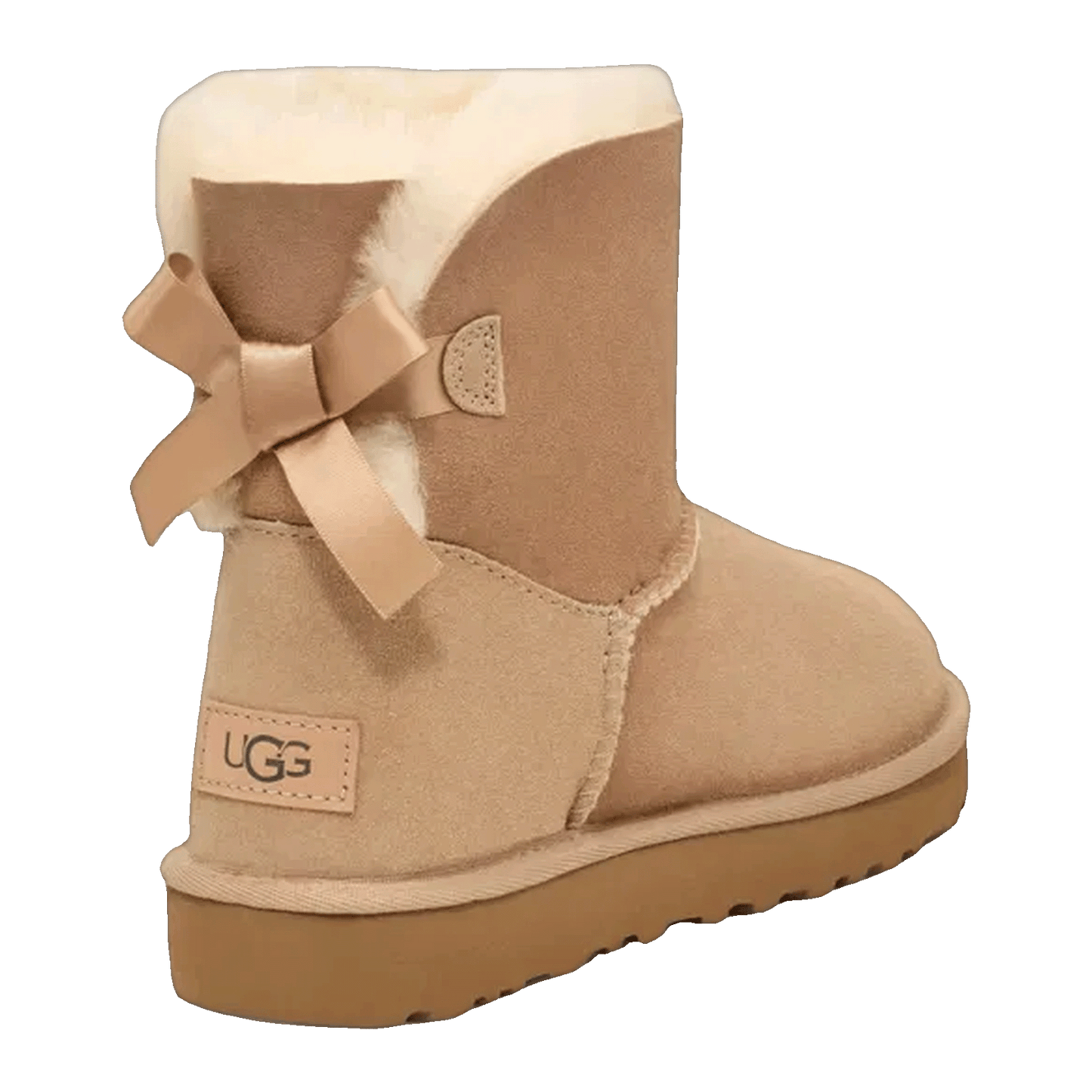 UGG Mini Bailey Bow II Sand (W) Back
