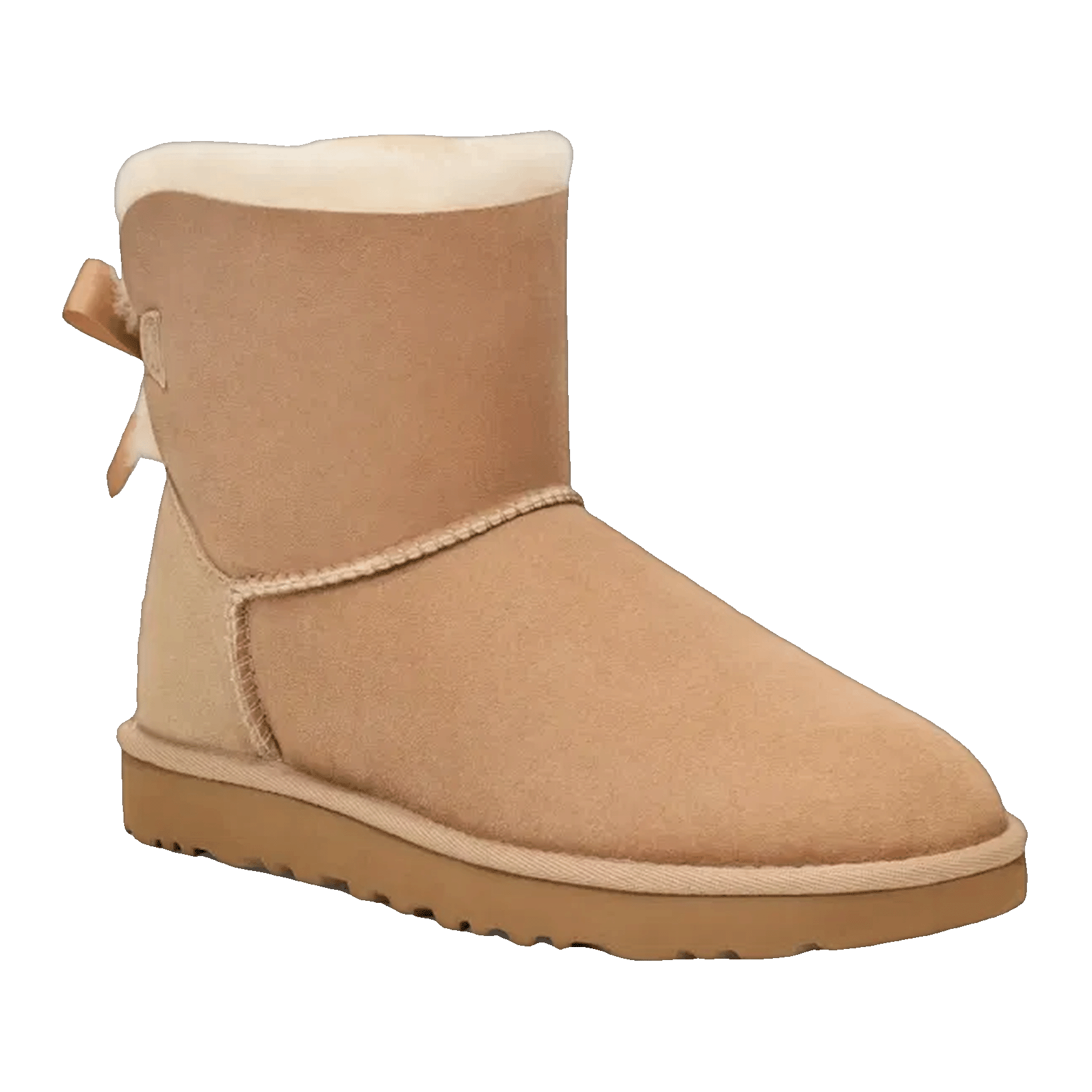 UGG Mini Bailey Bow II Sand (W) Side