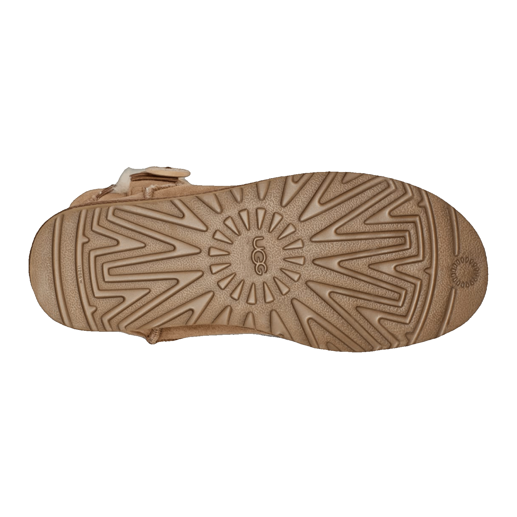 UGG Mini Bailey Button II Chestnut (W) Sohle