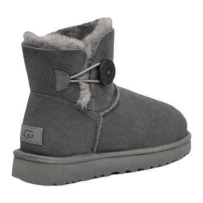 UGG Mini Bailey Button II Grey (W) Back