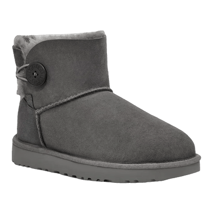 UGG Mini Bailey Button II Grey (W) Side