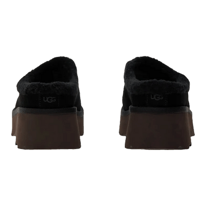 UGG New Heights Cozy Clog Black (W) Back