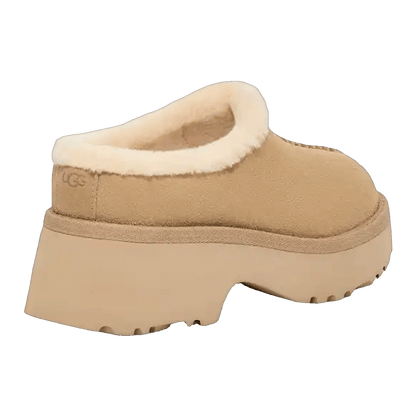 UGG New Heights Cozy Clog Mustard Seed (W) Back