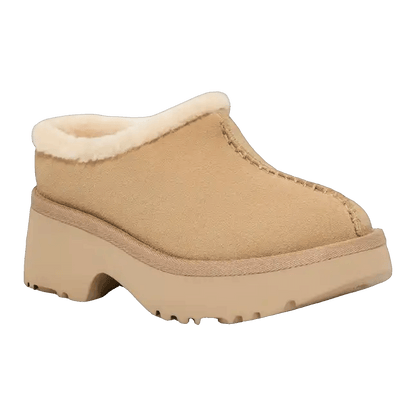 UGG New Heights Cozy Clog Mustard Seed (W) Side