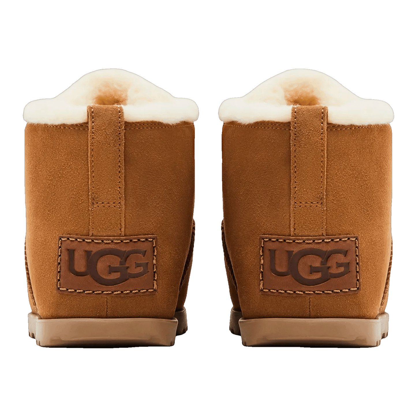 UGG Pumped Lace Up Boot Chestnut (W) Back