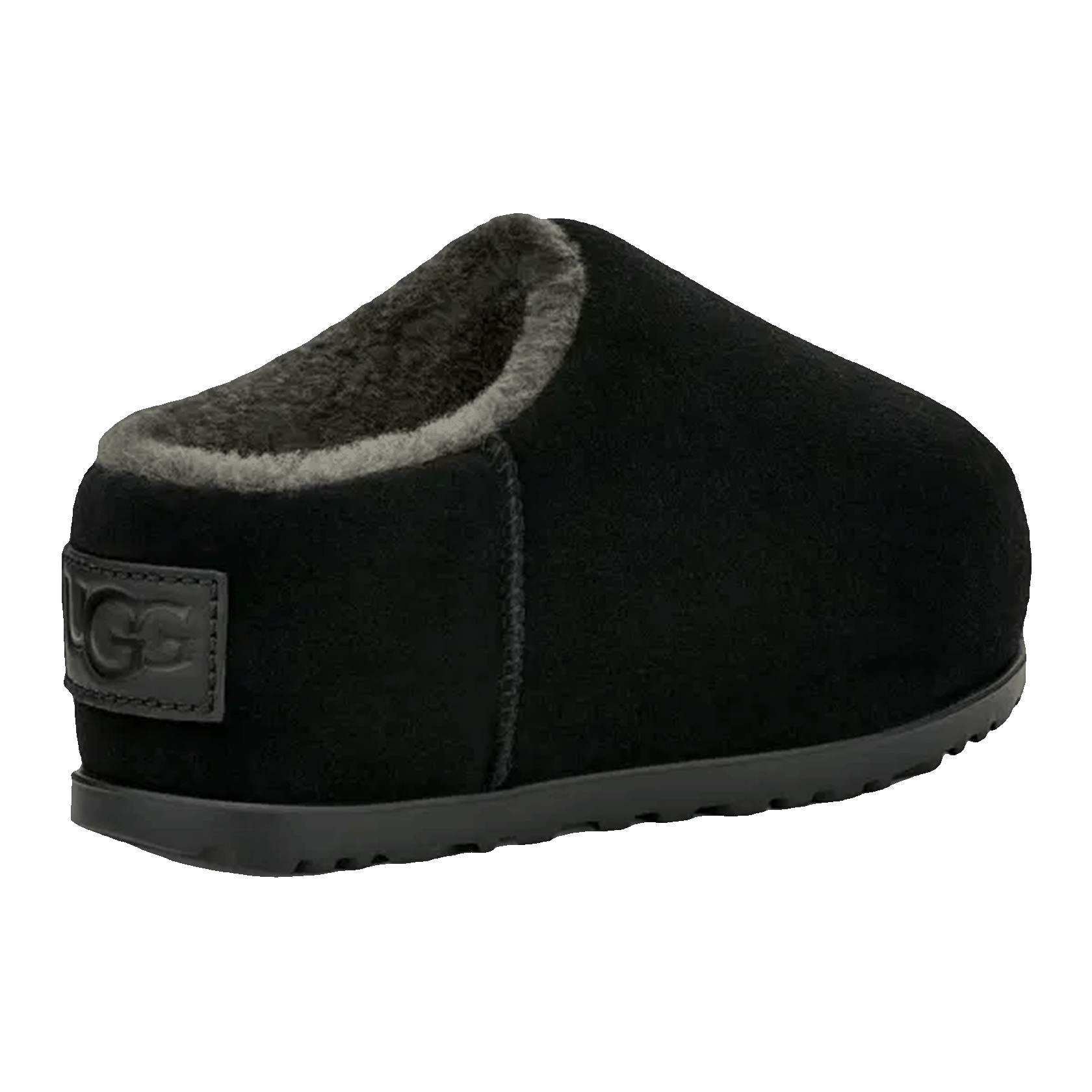 UGG Pumped Slide Black (W) Back
