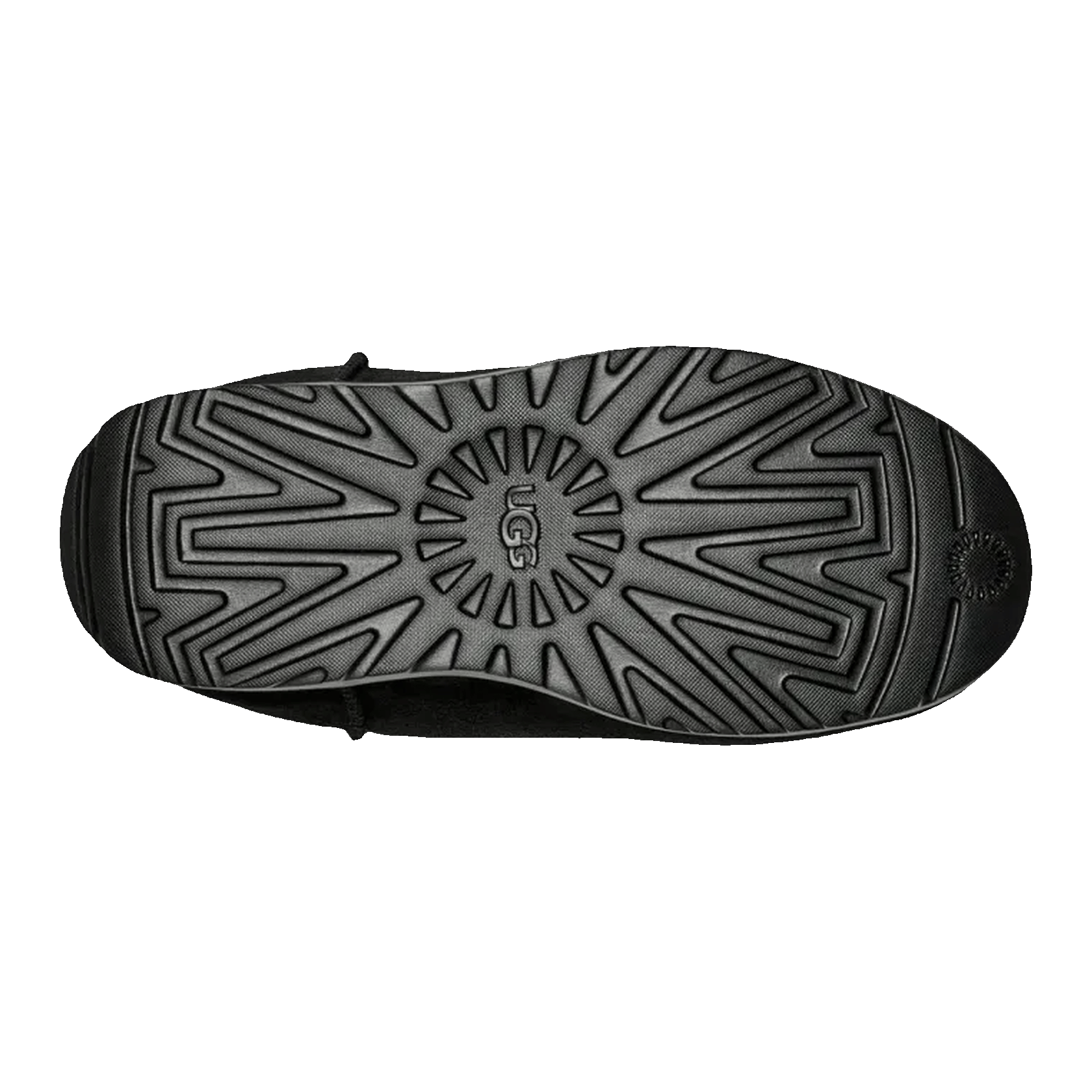 UGG Pumped Slide Black (W) Sohle