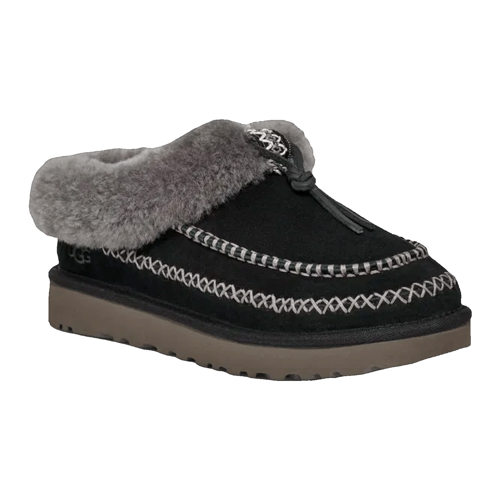 UGG Tasman Alpine Slipper Black (W) Side