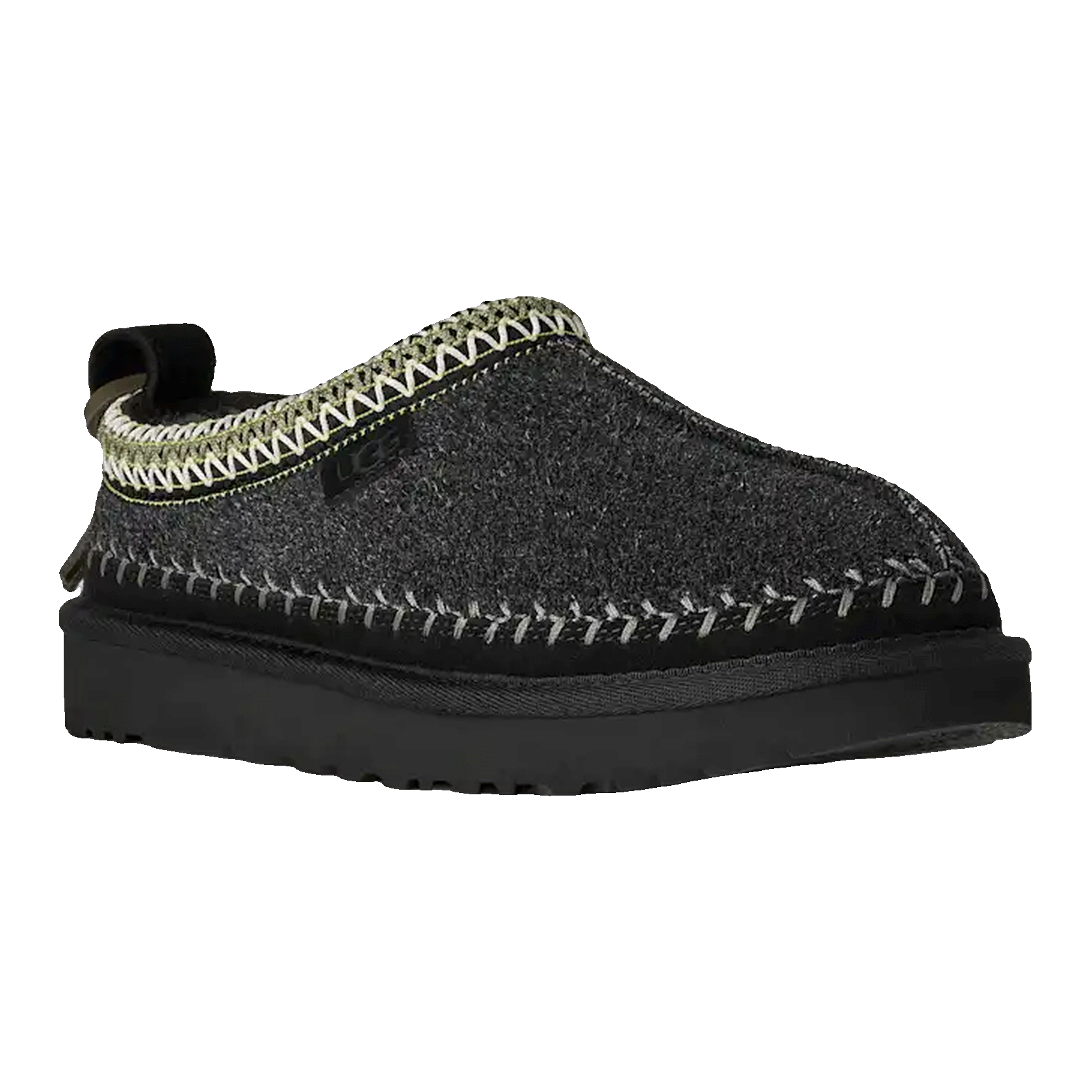 UGG Tasman Biarritz Slipper Black (W) Side