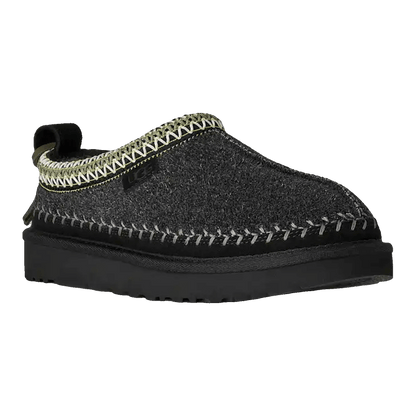 UGG Tasman Biarritz Slipper Black (W) Side