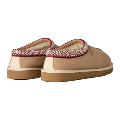 UGG Tasman II Slipper Driftwood Biking Red Back
