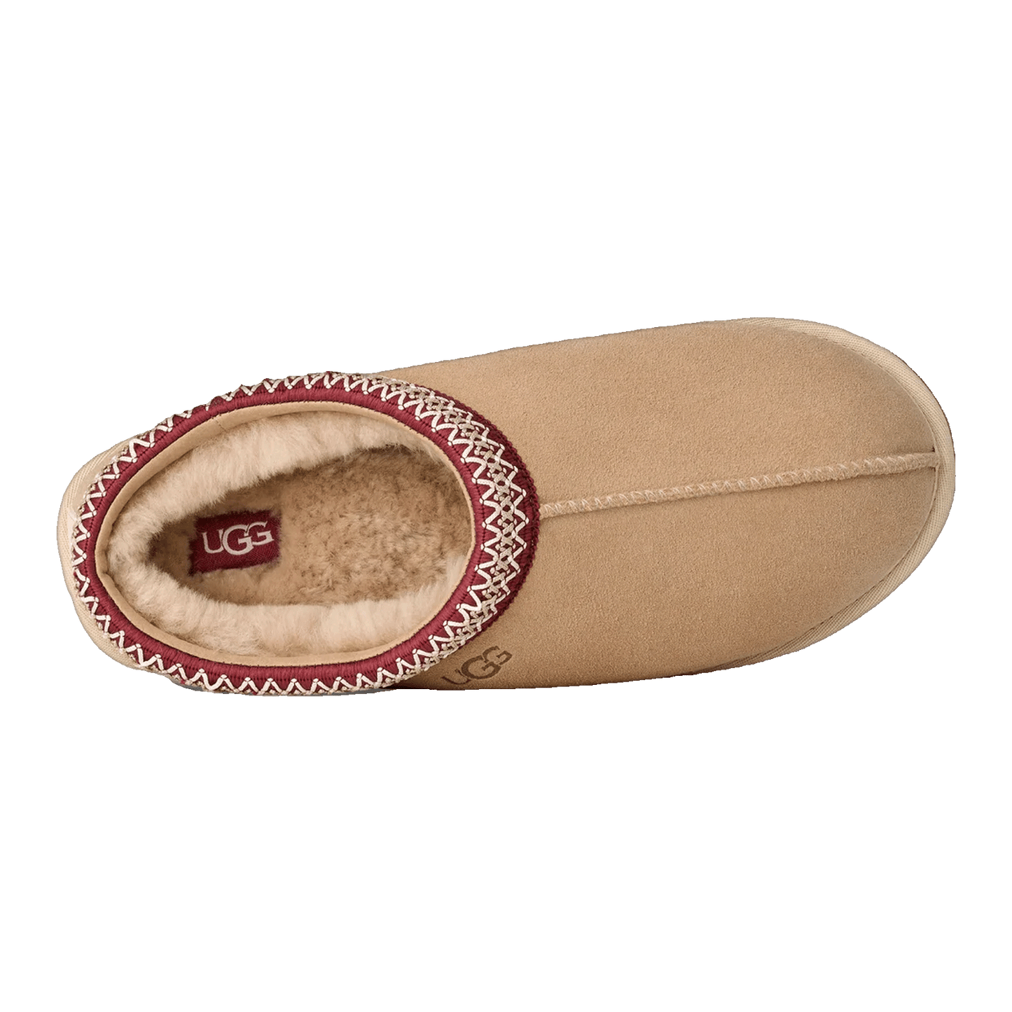 UGG Tasman II Slipper Driftwood Biking Red Oben