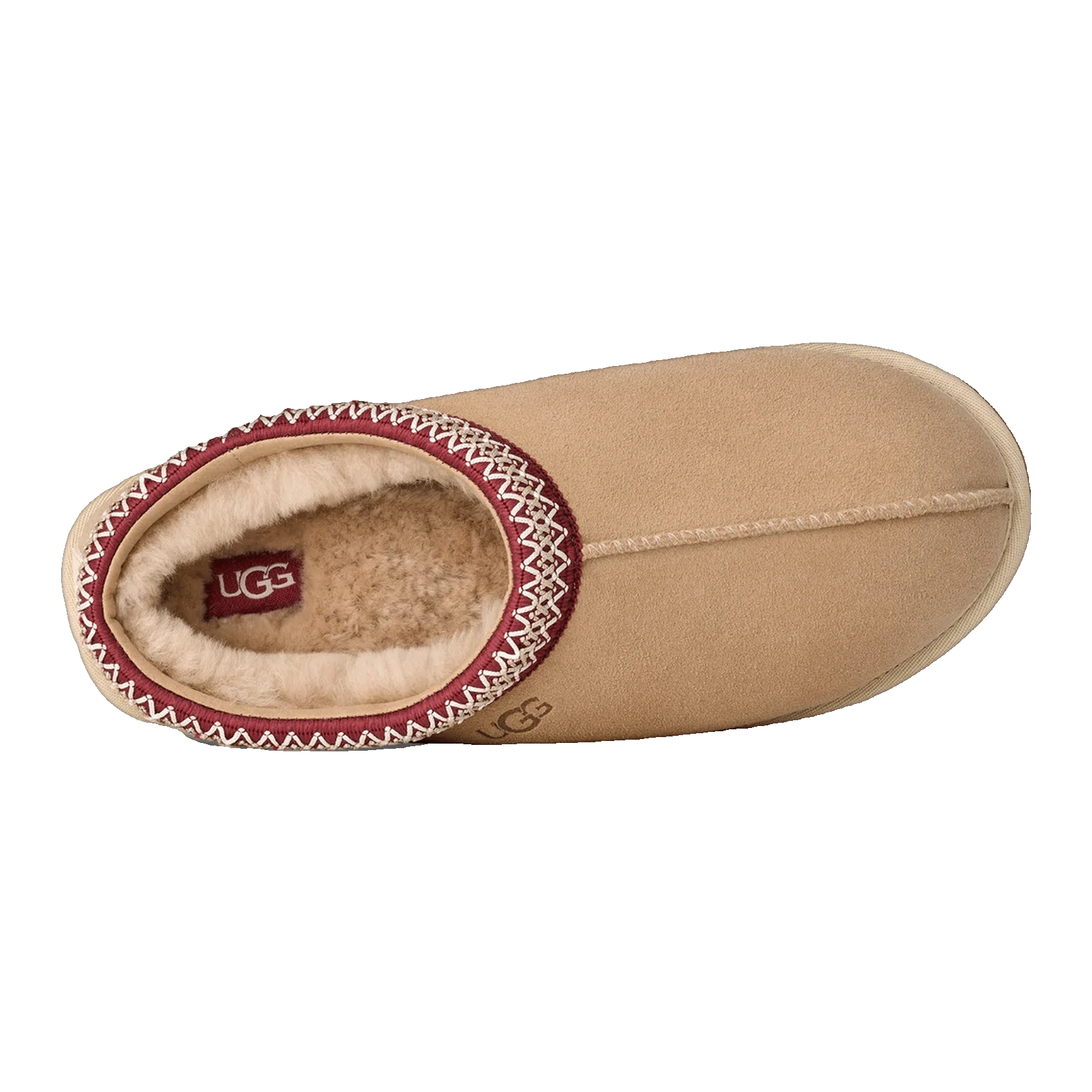 UGG Tasman II Slipper Driftwood Biking Red Oben