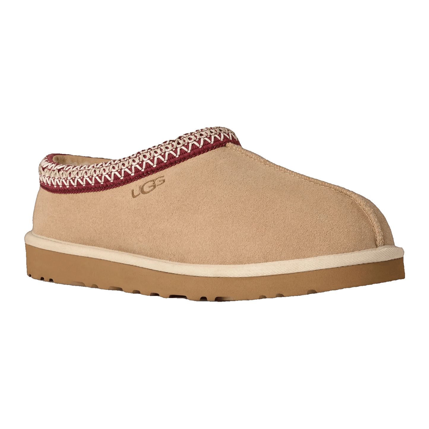 UGG Tasman II Slipper Driftwood Biking Red Side