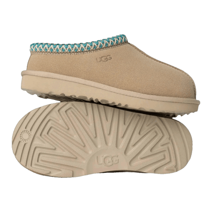 UGG Tasman II Slipper Driftwood White Pepper (Kids) Sohle