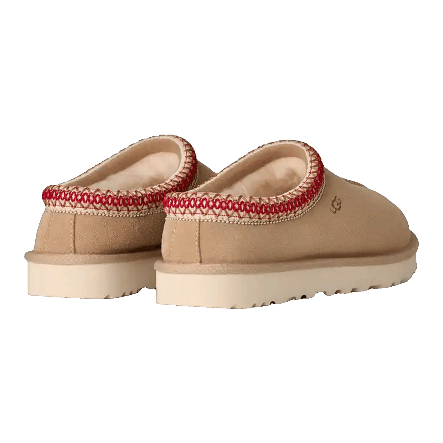 UGG Tasman II Slipper Sand Dark Cherry (W) Back
