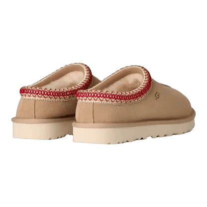 UGG Tasman II Slipper Sand Dark Cherry (W) Back