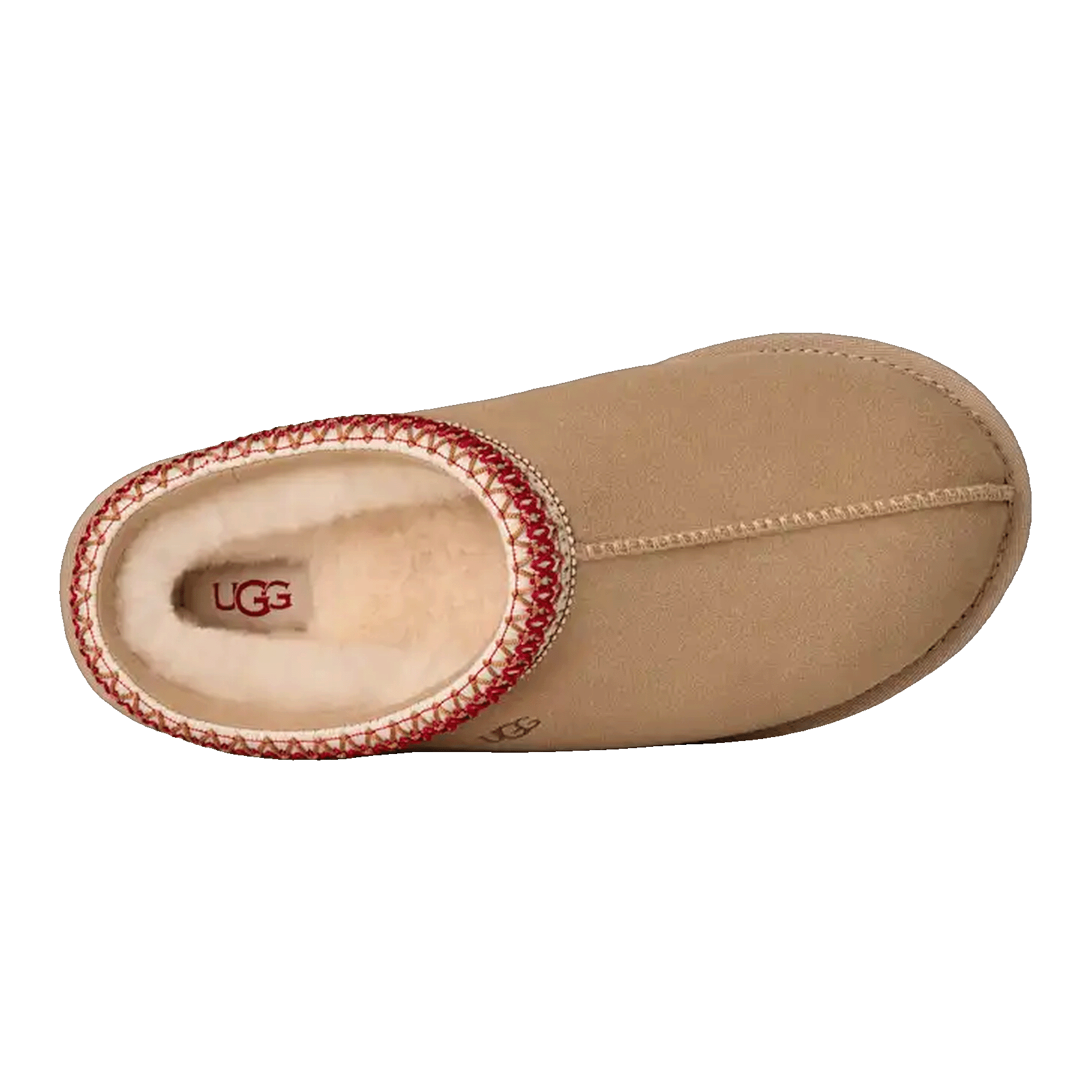 UGG Tasman II Slipper Sand Dark Cherry (W) Oben