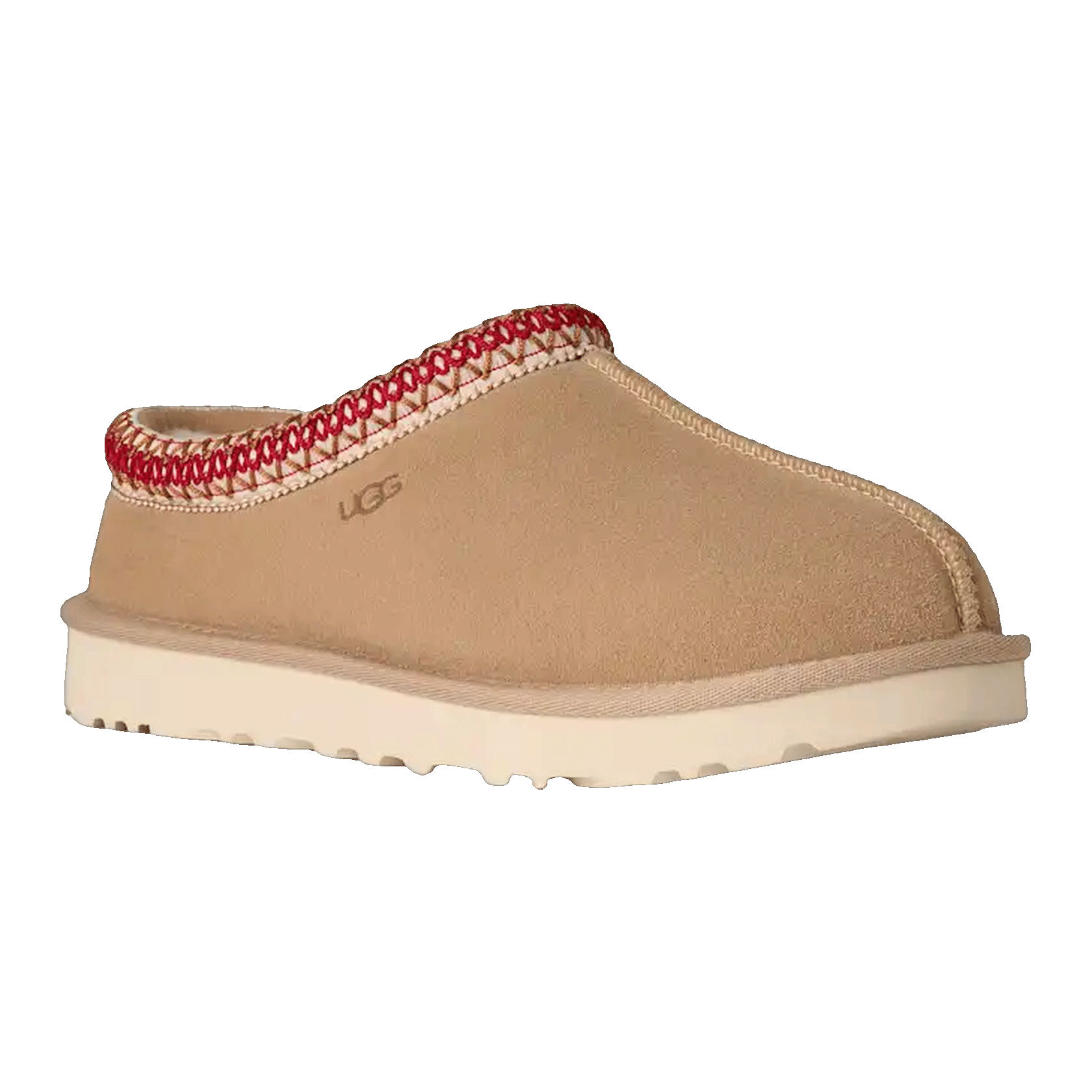 UGG Tasman II Slipper Sand Dark Cherry (W) Side