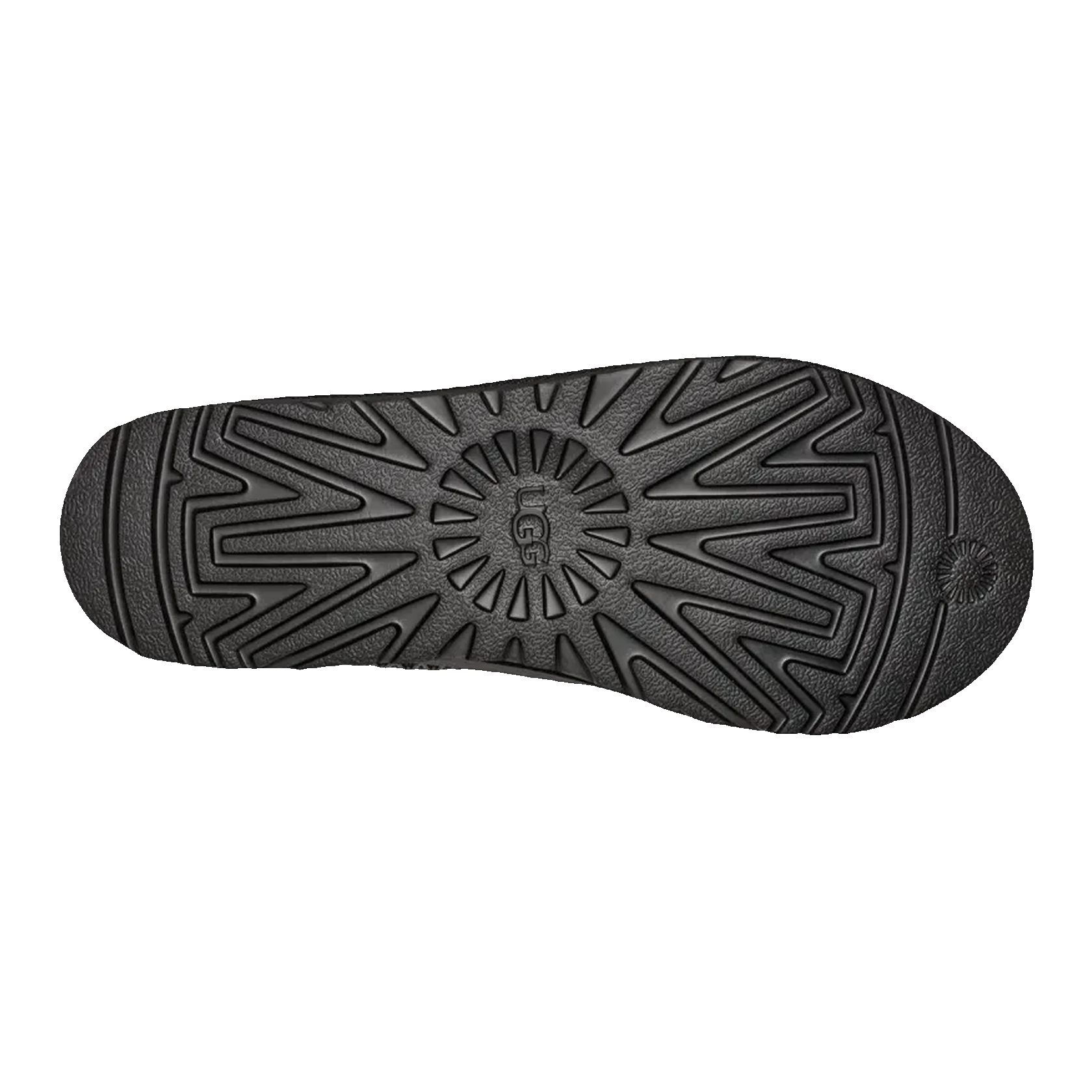 UGG Tasman LTHR Regen Slipper Black Sohle