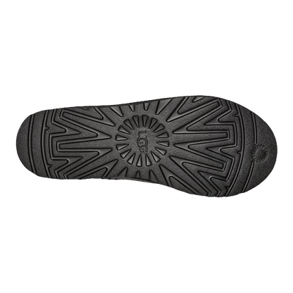 UGG Tasman LTHR Regen Slipper Black Sohle