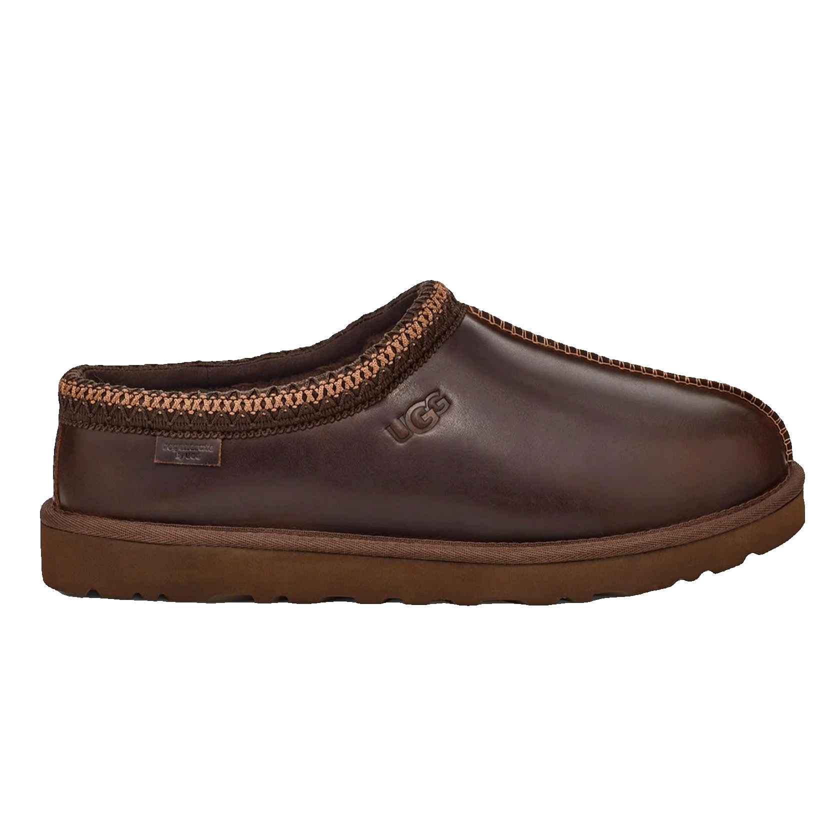 UGG Tasman LTHR Regen Slipper Ironwood
